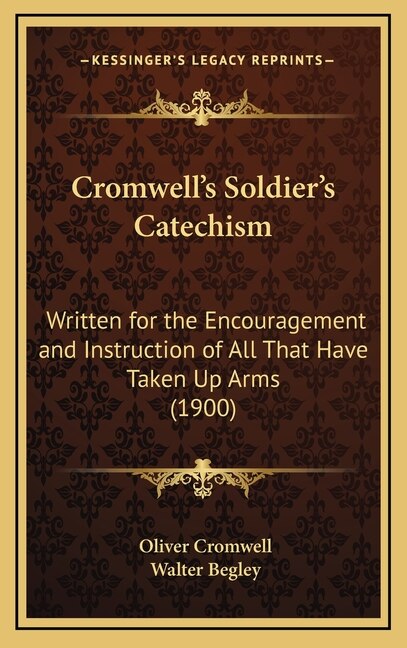Front cover_Cromwell's Soldier's Catechism