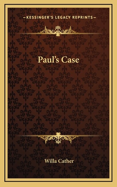 Front cover_Paul's Case