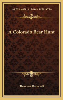Couverture_A Colorado Bear Hunt