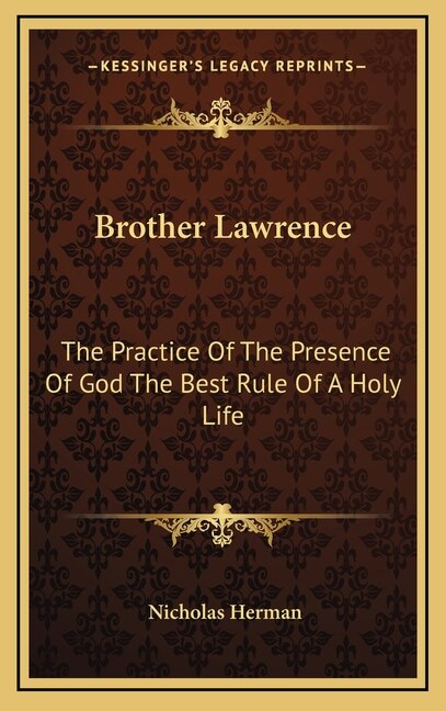 Couverture_Brother Lawrence