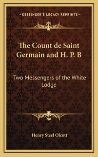 Couverture_The Count de Saint Germain and H. P. B