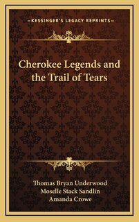 Front cover_Cherokee Legends and the Trail of Tears