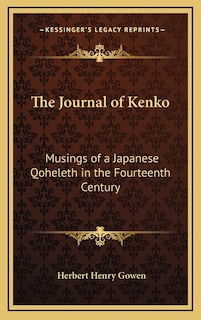 Front cover_The Journal of Kenko