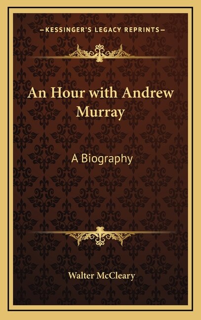 Front cover_An Hour with Andrew Murray