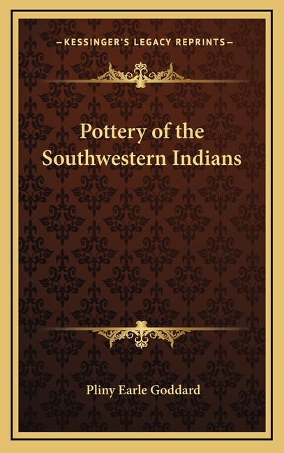 Couverture_Pottery of the Southwestern Indians
