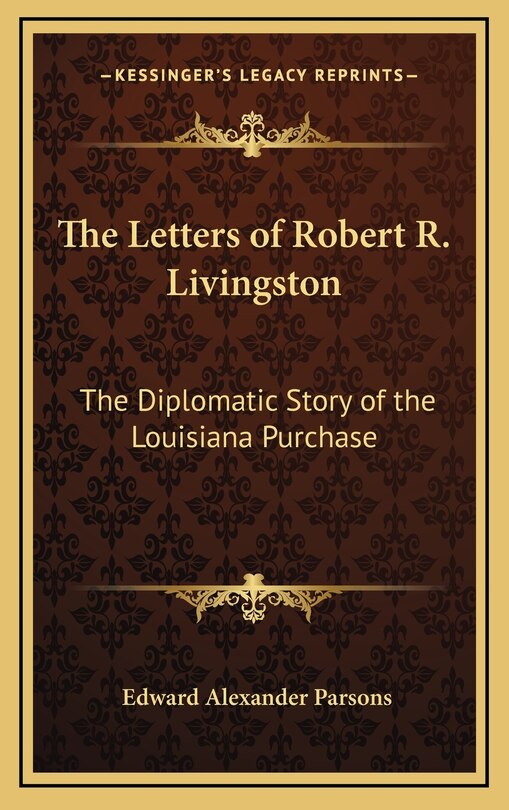 Front cover_The Letters of Robert R. Livingston