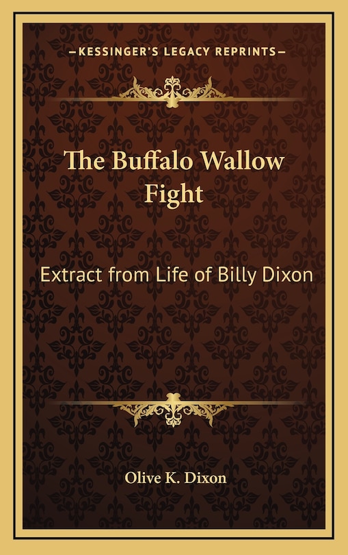 Front cover_The Buffalo Wallow Fight