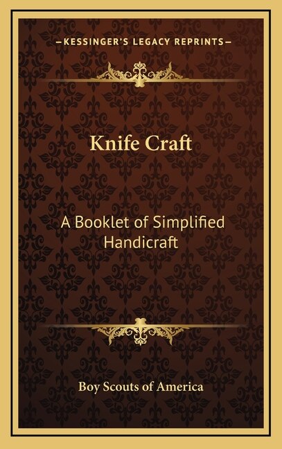 Front cover_Knife Craft