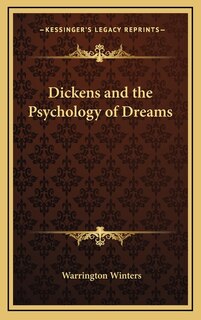 Front cover_Dickens and the Psychology of Dreams