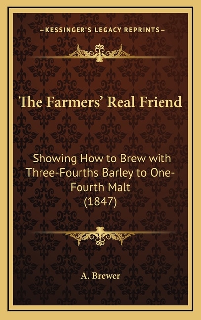 Front cover_The Farmers' Real Friend