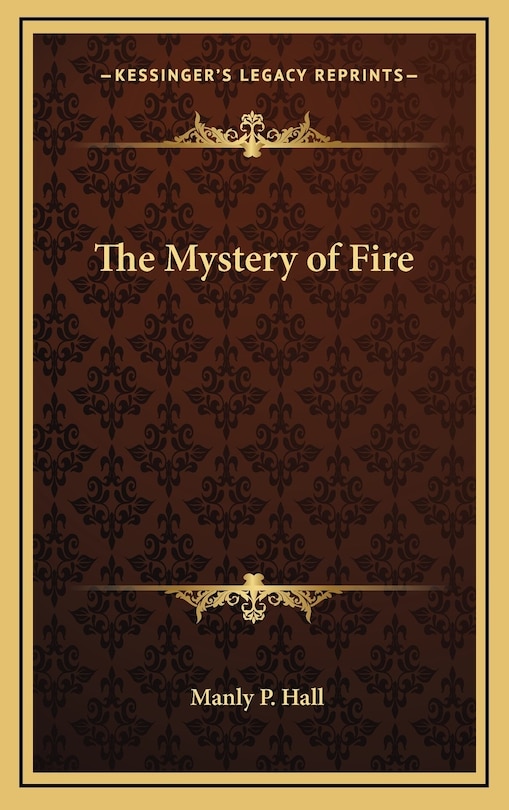 Front cover_The Mystery of Fire