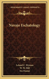 Front cover_Navajo Eschatology