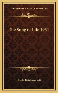 The Song of Life 1931