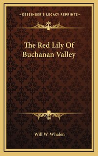 Front cover_The Red Lily Of Buchanan Valley
