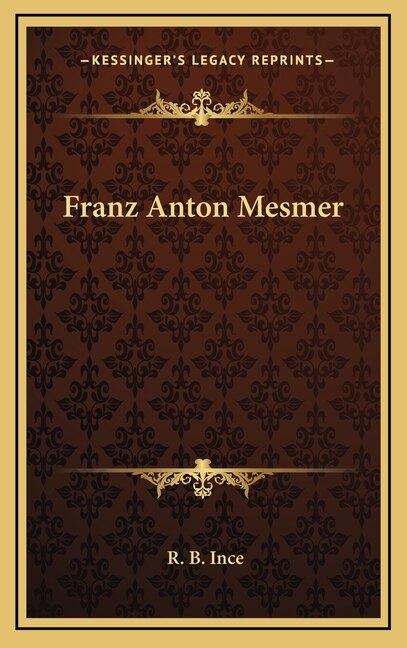 Front cover_Franz Anton Mesmer