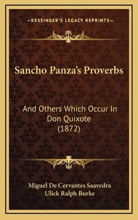 Couverture_Sancho Panza's Proverbs