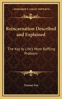 Front cover_Reincarnation Described and Explained