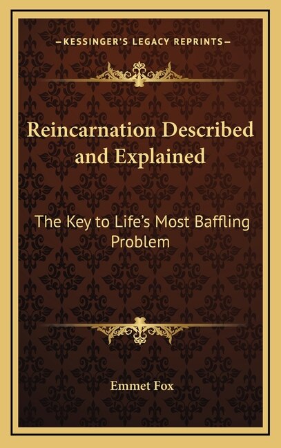 Front cover_Reincarnation Described and Explained