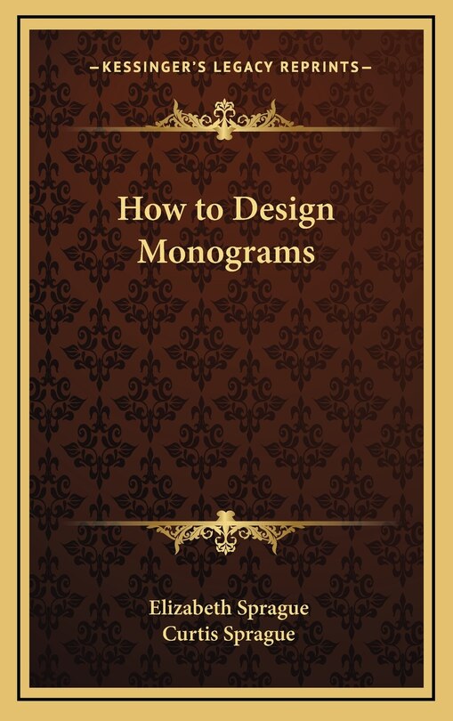 Couverture_How to Design Monograms