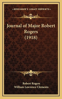 Couverture_Journal of Major Robert Rogers (1918)