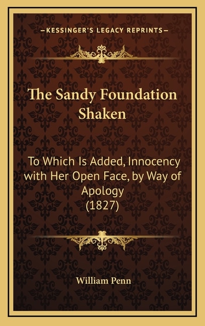 Couverture_The Sandy Foundation Shaken