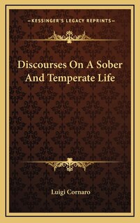 Front cover_Discourses On A Sober And Temperate Life