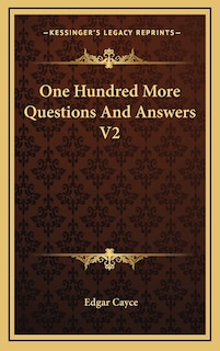 Couverture_One Hundred More Questions And Answers V2
