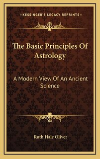 Couverture_The Basic Principles Of Astrology