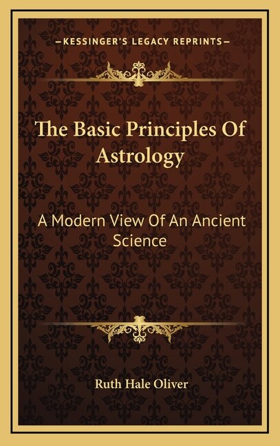 Couverture_The Basic Principles Of Astrology