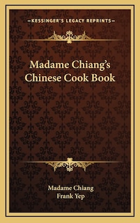 Couverture_Madame Chiang's Chinese Cook Book