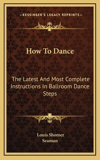 Front cover_How To Dance