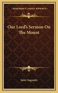 Front cover_Our Lord's Sermon On The Mount