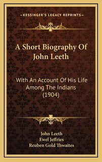 Couverture_A Short Biography Of John Leeth