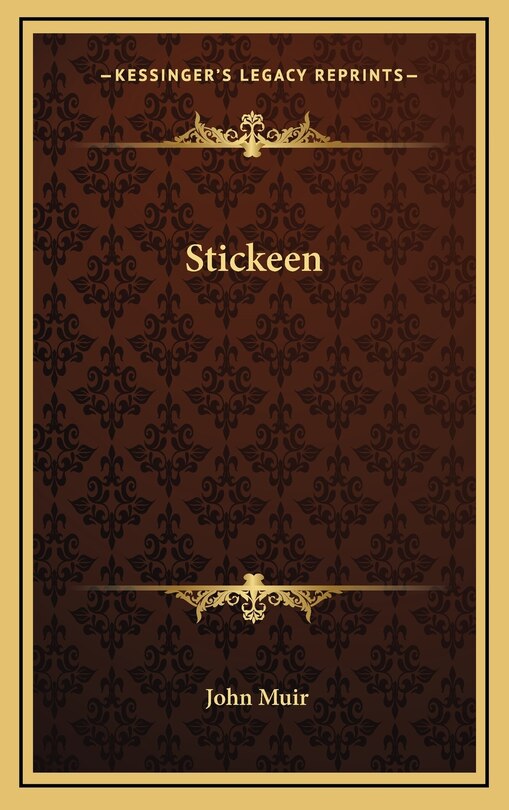 Front cover_Stickeen
