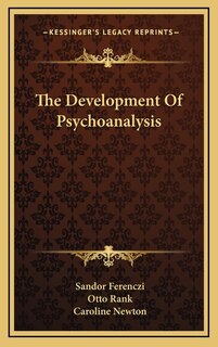 Front cover_The Development Of Psychoanalysis