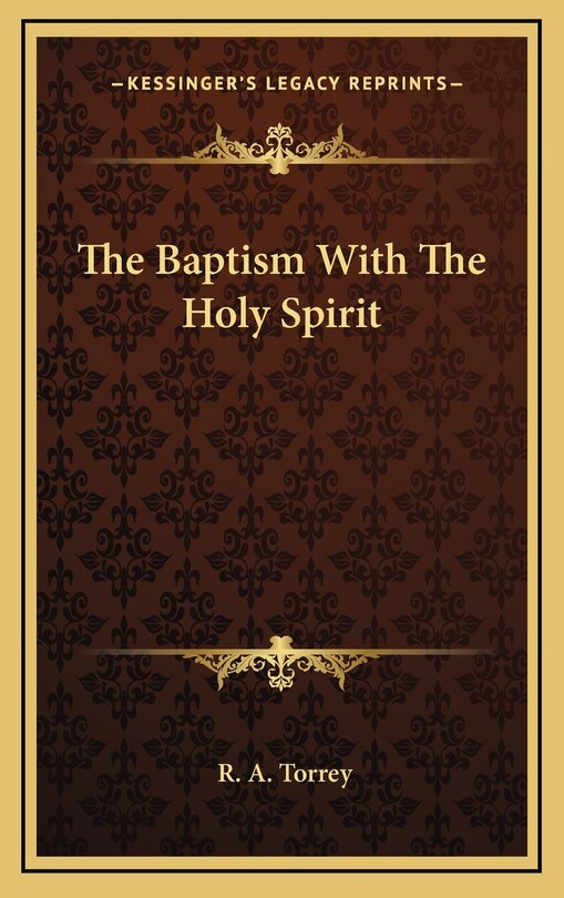 The Baptism With The Holy Spirit