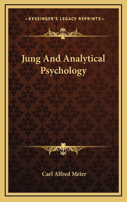 Front cover_Jung And Analytical Psychology