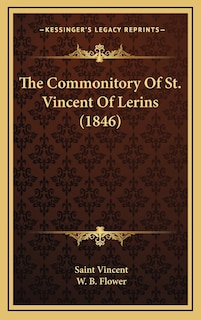 Couverture_The Commonitory Of St. Vincent Of Lerins (1846)