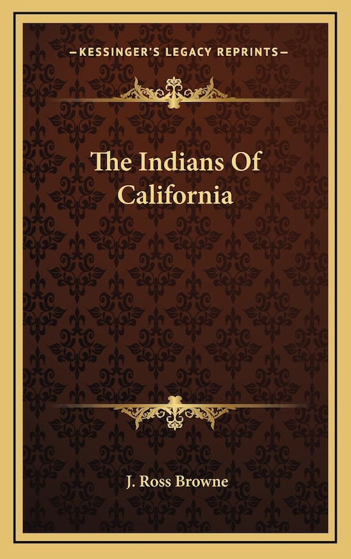 The Indians Of California