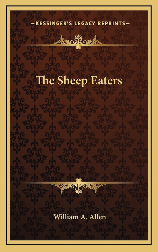 Front cover_The Sheep Eaters