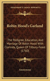 Couverture_Robin Hood's Garland