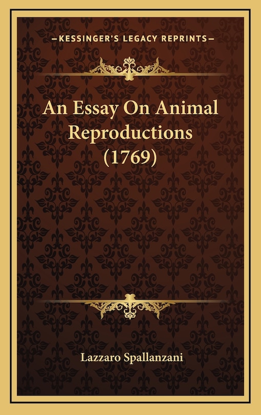 Couverture_An Essay On Animal Reproductions (1769)