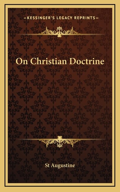 Front cover_On Christian Doctrine