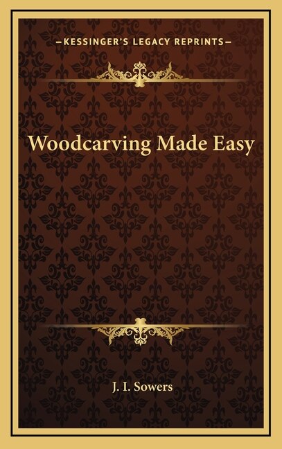 Front cover_Woodcarving Made Easy