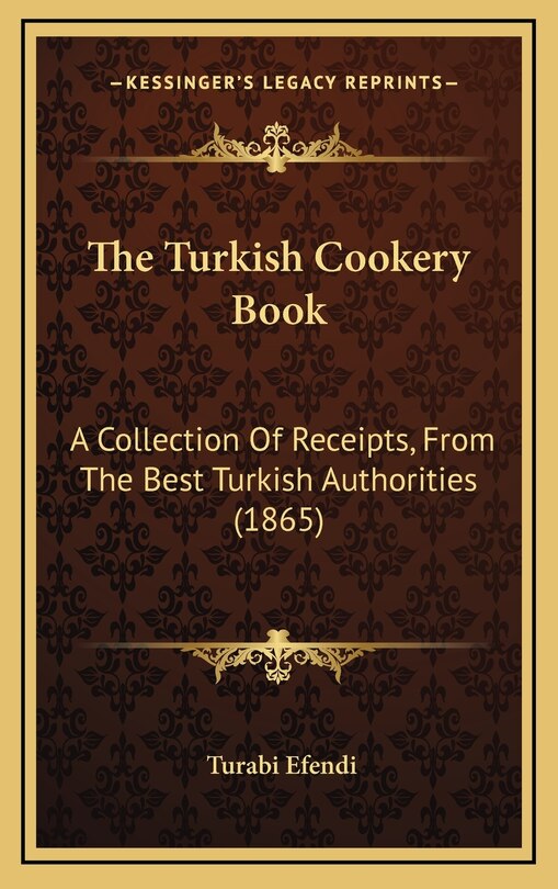 Front cover_The Turkish Cookery Book