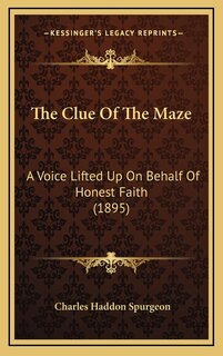 Front cover_The Clue Of The Maze
