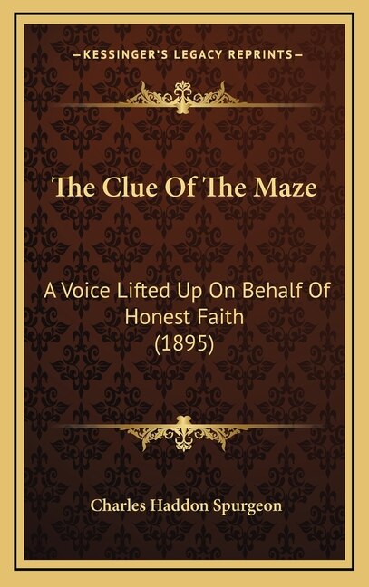 Front cover_The Clue Of The Maze