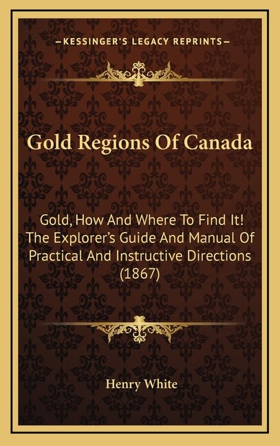 Front cover_Gold Regions Of Canada