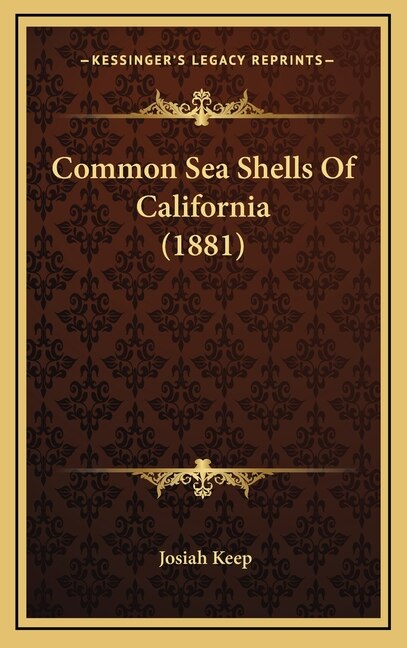Front cover_Common Sea Shells Of California (1881)