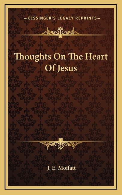 Couverture_Thoughts On The Heart Of Jesus
